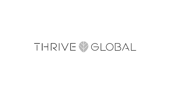 Thrive Global Logo PNG grayscale